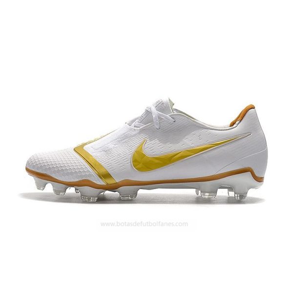 Nike Phantom Venom Elite FG Blanco Oro